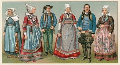 France Costume by French School